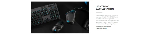 Logitech G913 Lightspeed Ultrathin Wireless RGB Mechanical Gaming Keyboard - Image 3