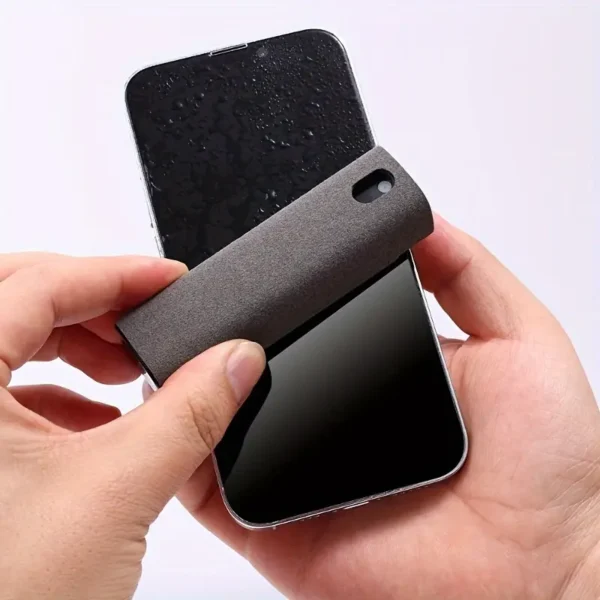 2 in 1 Microfiber Screen Cleaner Spray Bottle & Wipe - Image 2
